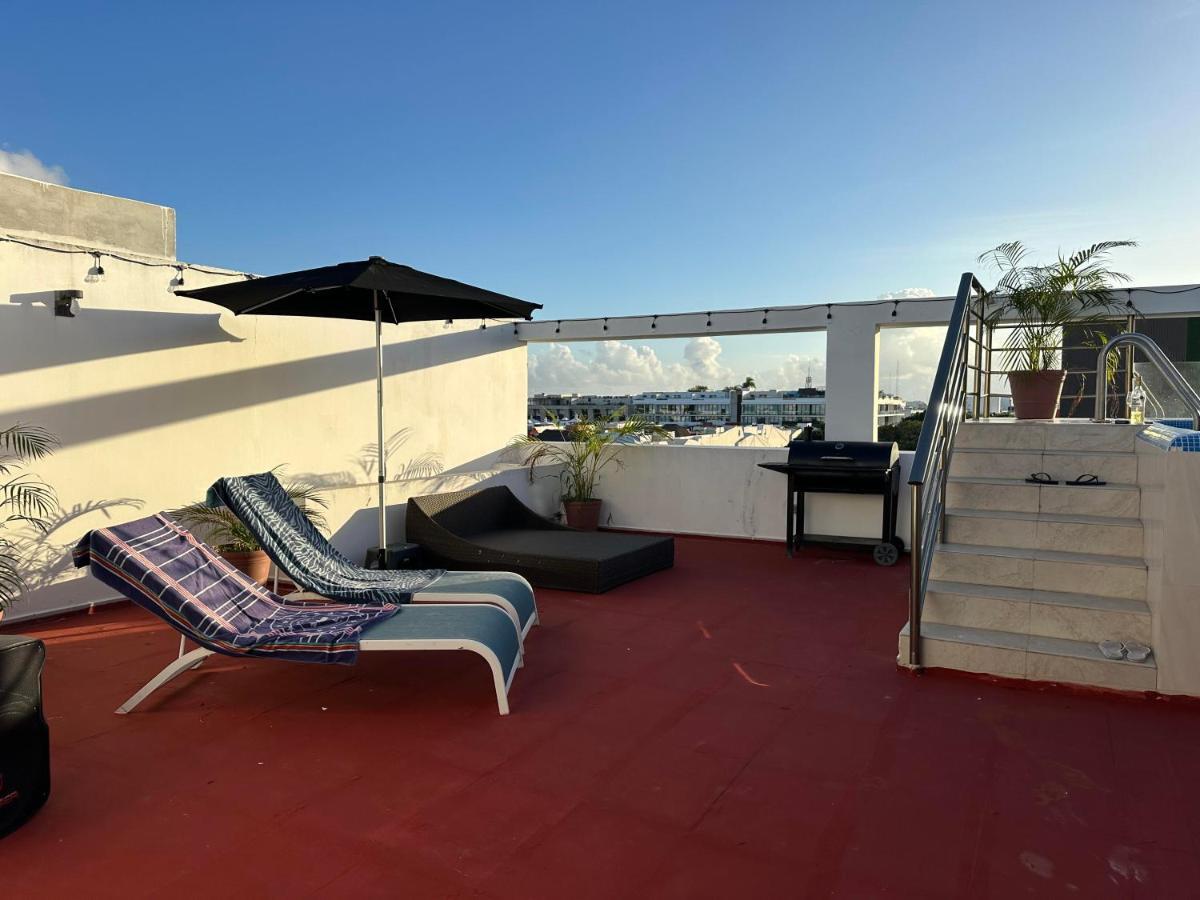 Mayasol Con Rooftop E Piscina Privata Playa del Carmen Bagian luar foto